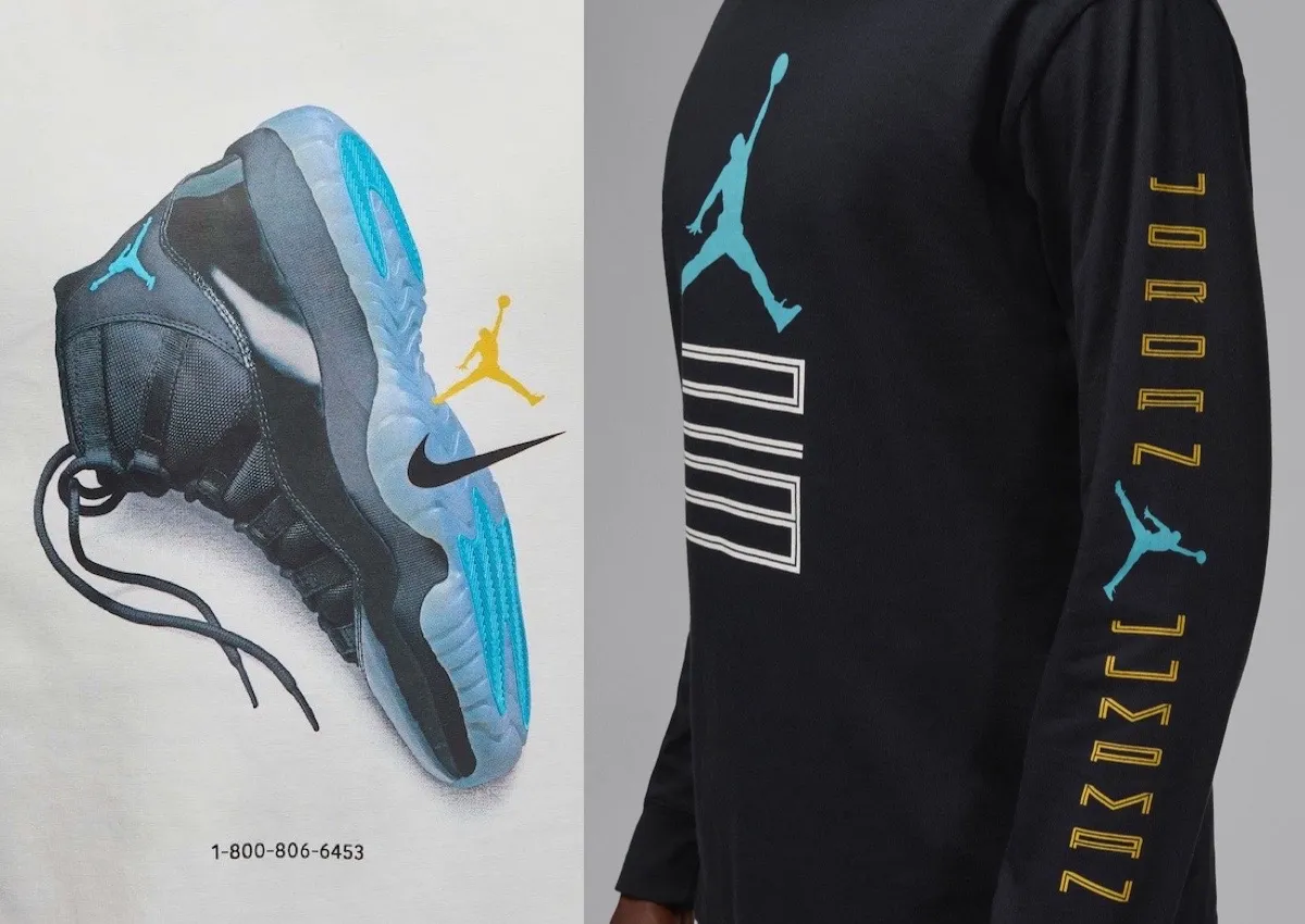 Air Jordan 11 “Gamma” Apparel Capsule Releases Holiday 2025