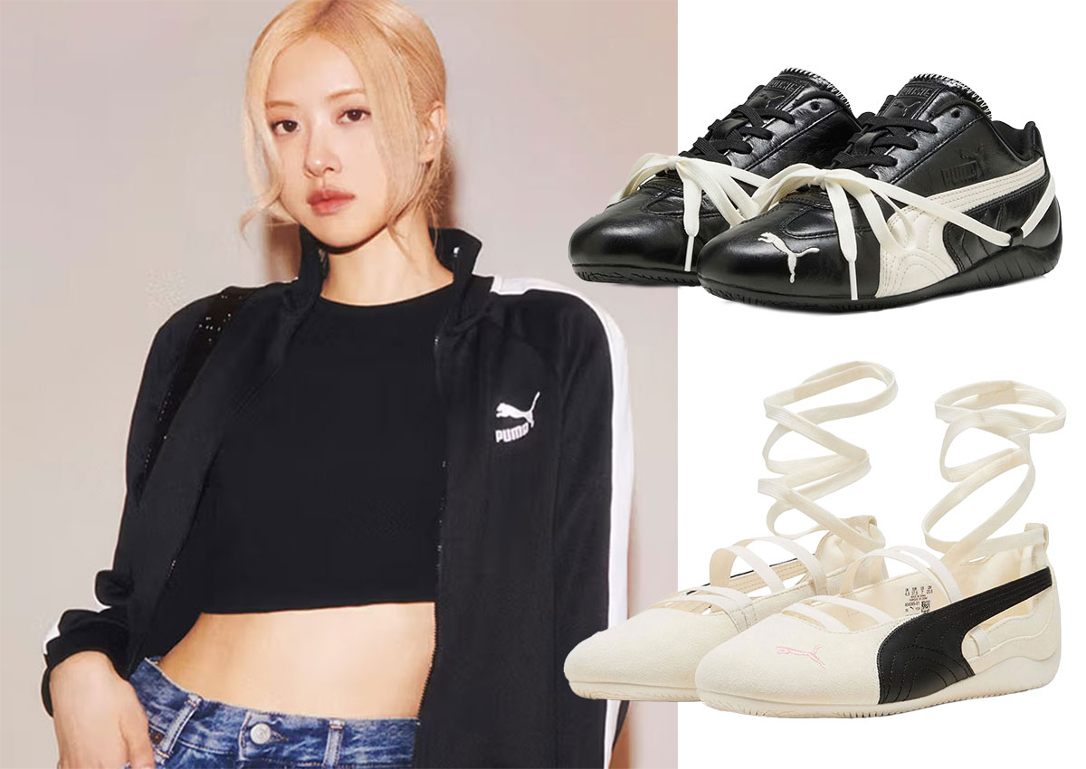 PUMA SPEEDCAT OG BLACKPINK ロゼ着用 BLACKPINKのRoséがPUMA「SPEEDCAT OG」着用したビジュアル公開