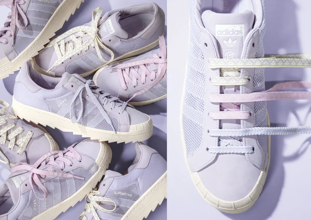 Edison Chen’s CLOT x adidas Superstar Breathe “Purple” Releases August 15th