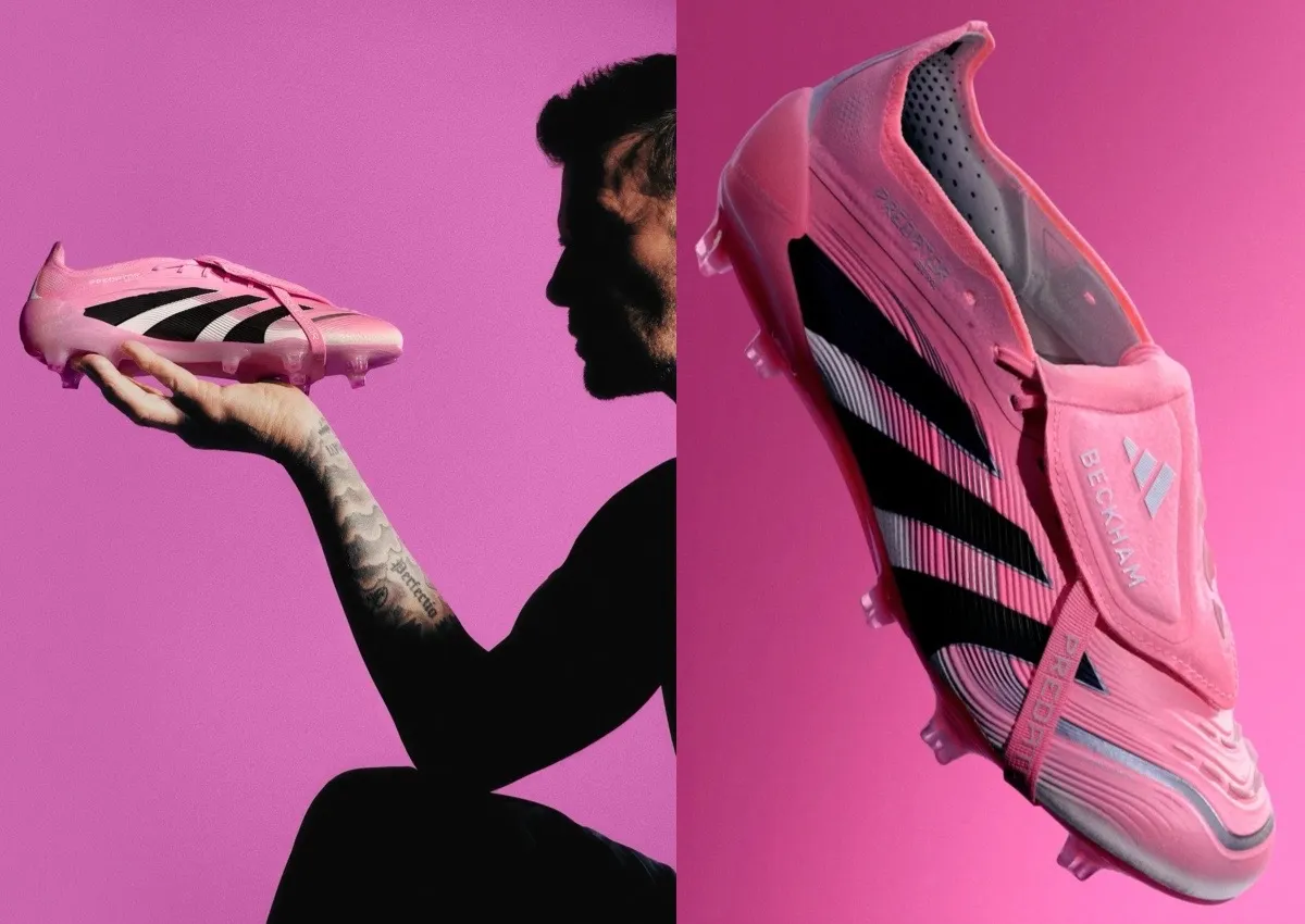 David Beckham Adidas Predator Elite FG Pink JS4464