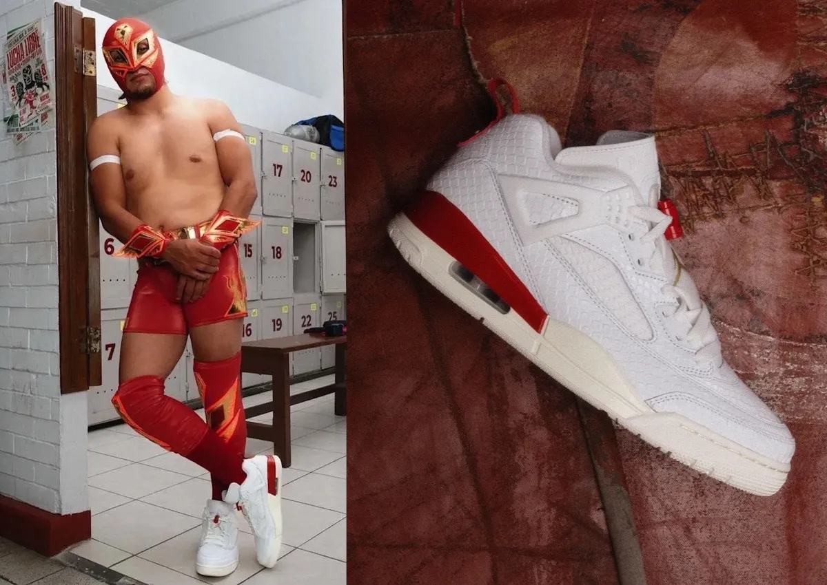 Jordan Spizike Low “El Vuelo” Honors Mexico’s Lucha Libre Tradition