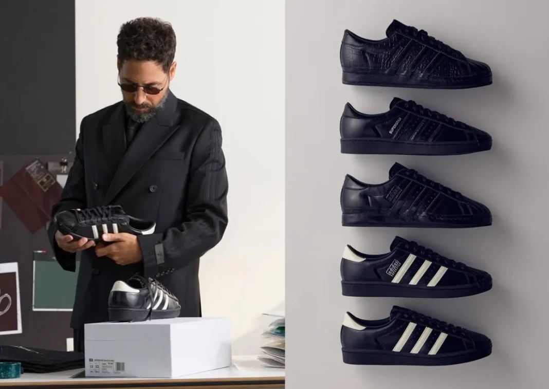 靴 Ronnie Fieg adidas Superstar Black Tie Ronnie Fieg unveiled the upcoming “Black Tie 2.0” KITH x