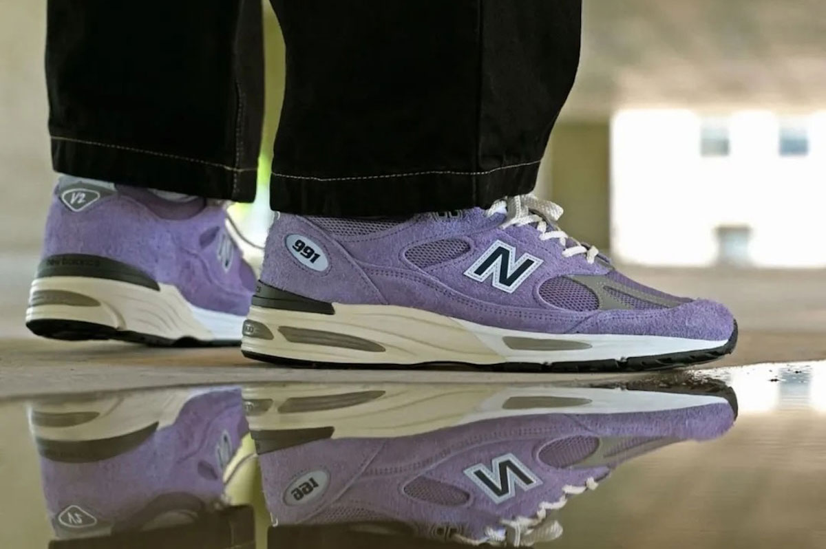 New Balance 991v2 Appears in Lavender Colors