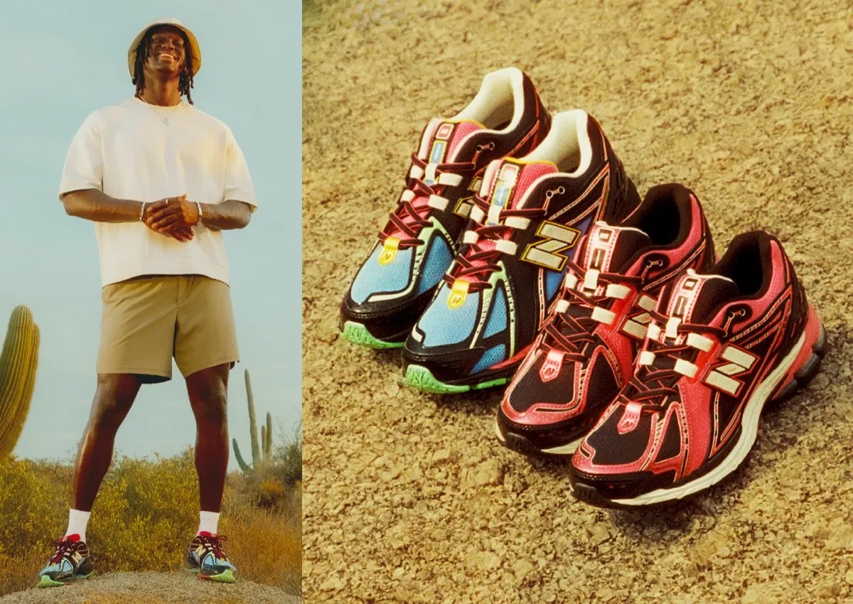 Marvin Harrison Jr. Reveals New Balance “Desert Heat” Collection