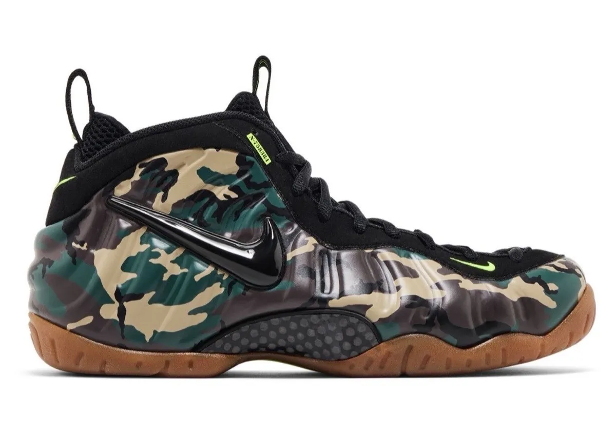 Nike Air Foamposite Pro Green Camo 2026 Release Date