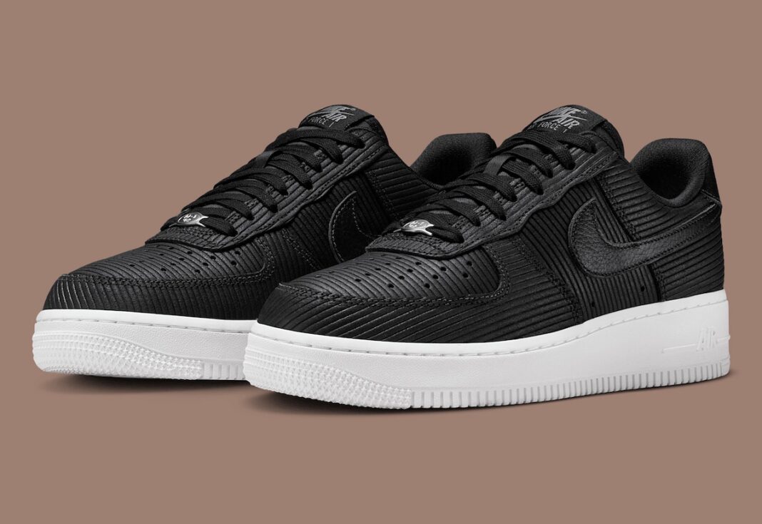 Nike Air Force 1 Black Corduroy IM6533-002