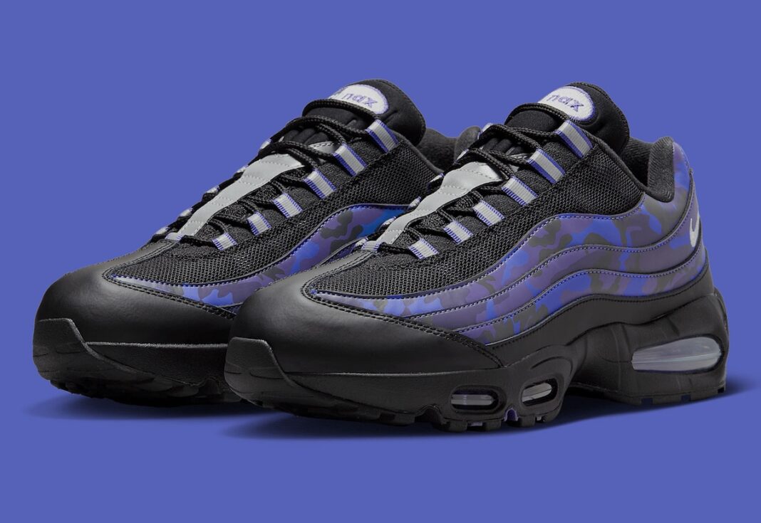 靴 NIKE AIR MAX 95 QS COURT PURPLE Nike Air Max 95 Court Purple Camo HQ1973-500