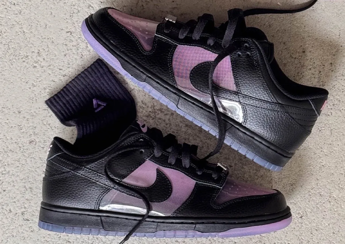 Nike Dunk Low “Pink Rise” Joins Transparent Sneaker Trend