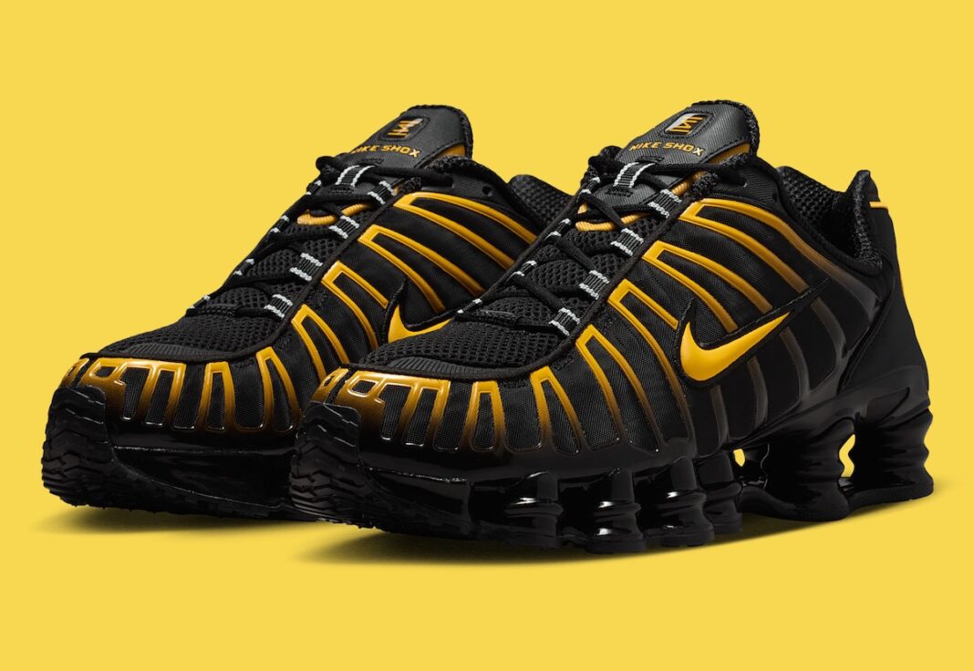 Nike Shox TL Black University Gold AV3595-013