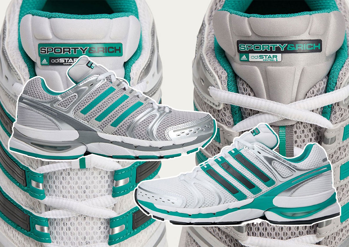 Sporty & Rich x adidas Bring Teal Tones To The Adistar Control 5