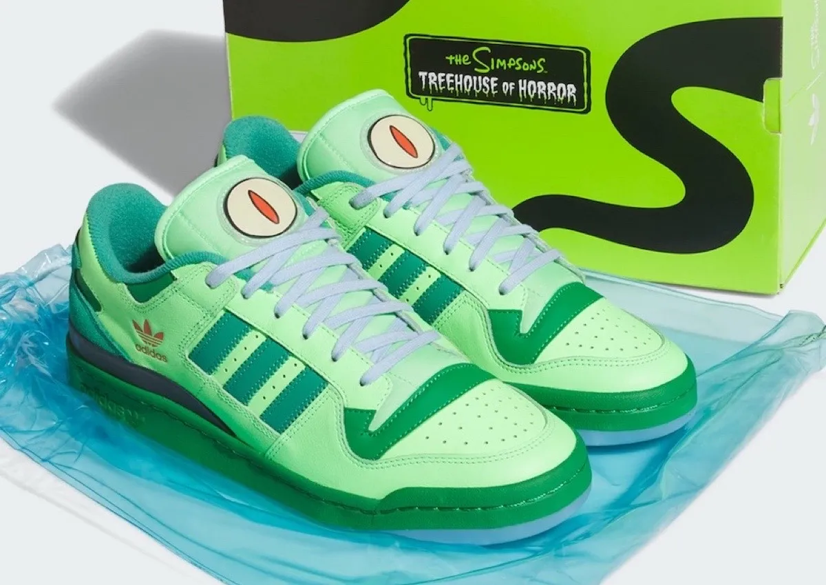 The Simpsons x adidas Forum Low “Kang & Kodos” Continues Treehouse of Horror Series