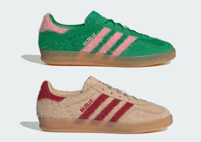 adidas gazelle silver green womens Adidas Gazelle Indoor Bringback Pack 'Argentina' in Collegiate Royal / –  Oneness Boutique main image 1