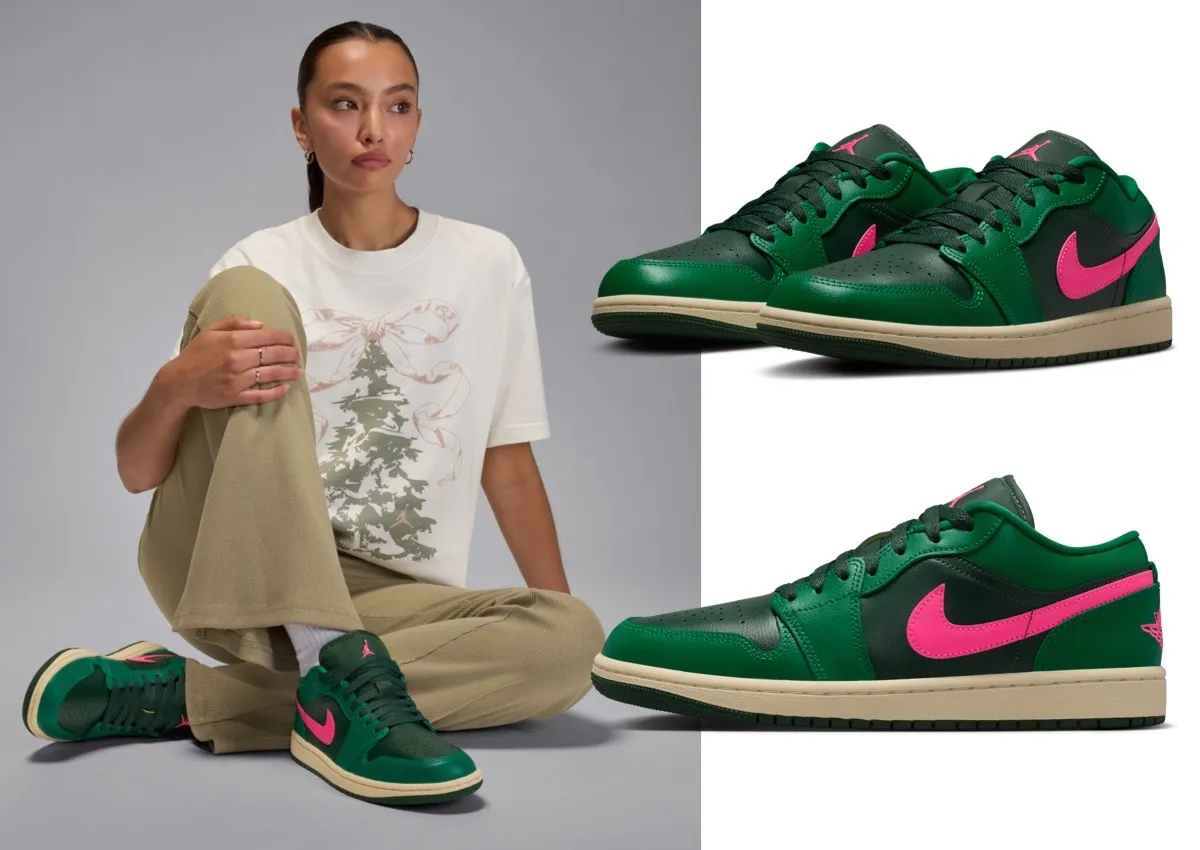 Air Jordan 1 Low Appears With Watermelon Vibes