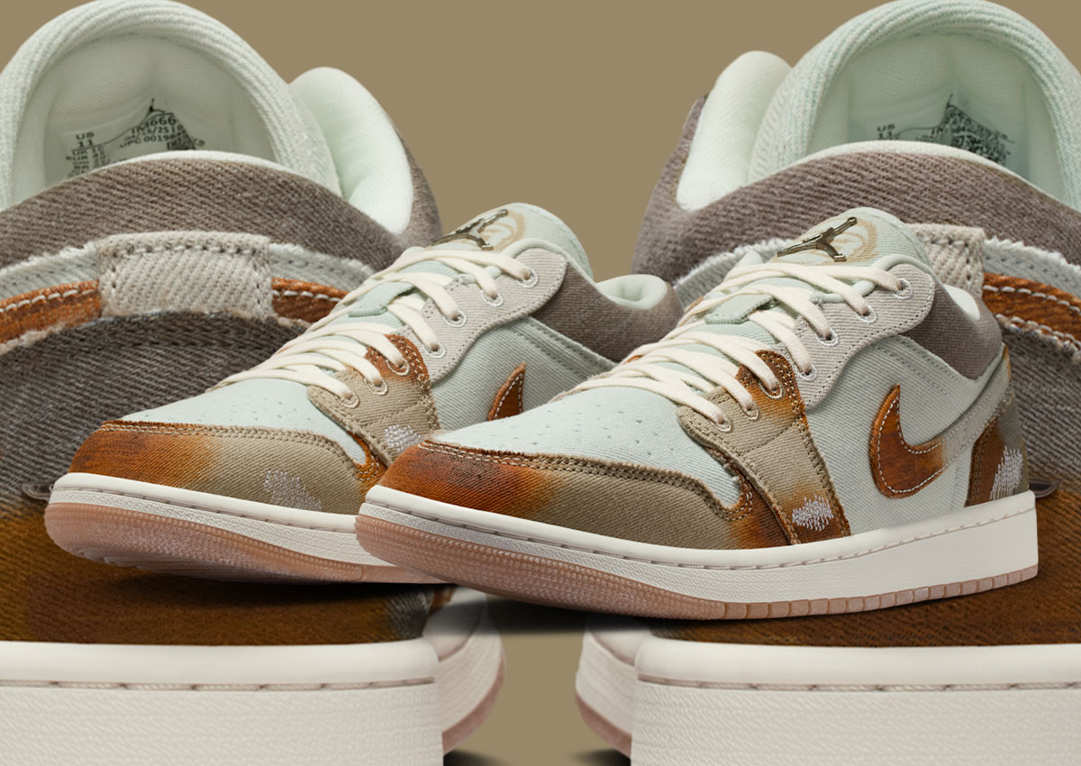 Air Jordan 1 Low SE Comes Pre Distressed