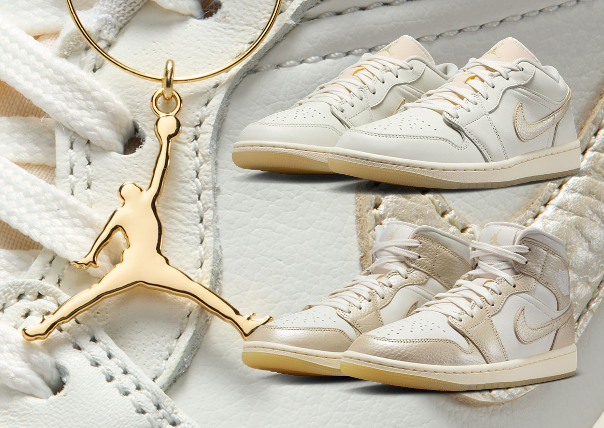 Jordan Brand Adds Luxe Touch With Air Jordan 1 “Metallic Team Gold” Pack