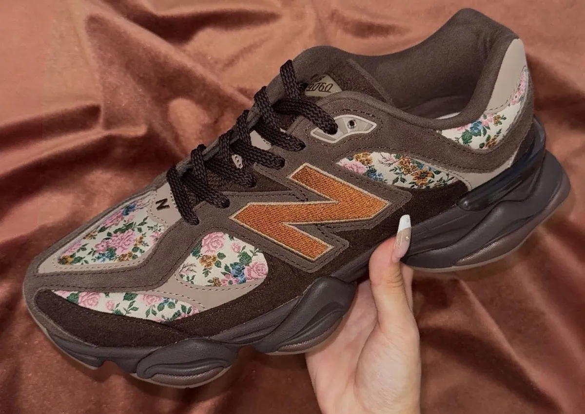 atmos Pink x New Balance 9060 Features Floral Print Design