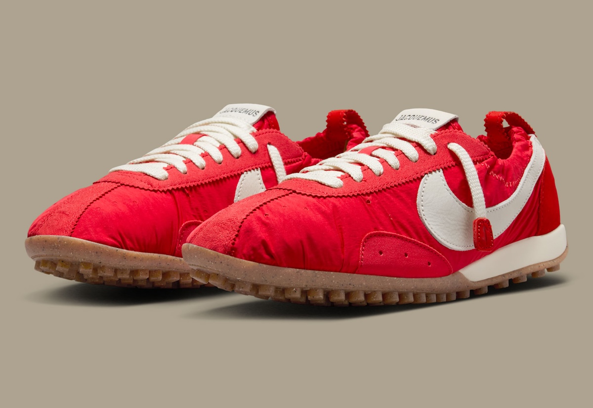 Jacquemus x Nike Moon Shoe “University Red” Releases October 6th