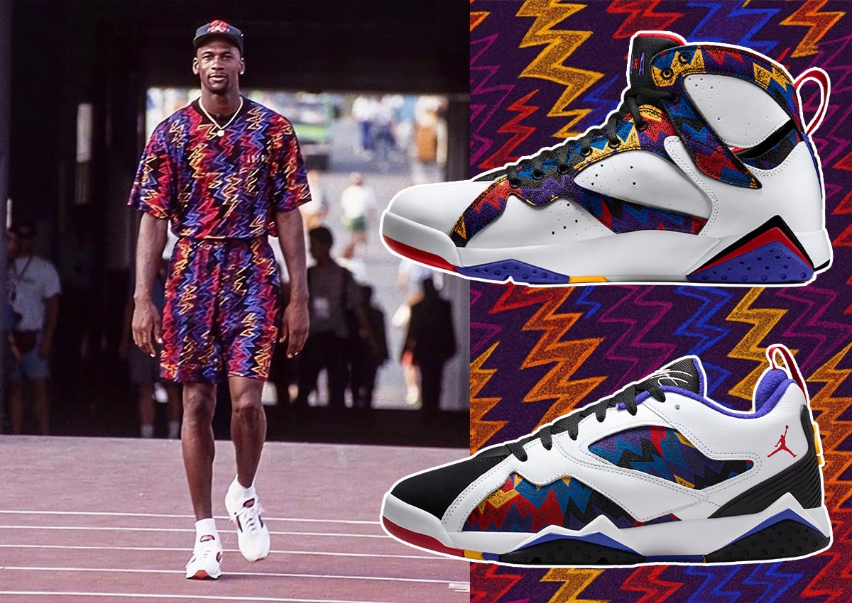 Jordan MVP 92 Nods To The Air Jordan 7 “Nothing But Net”