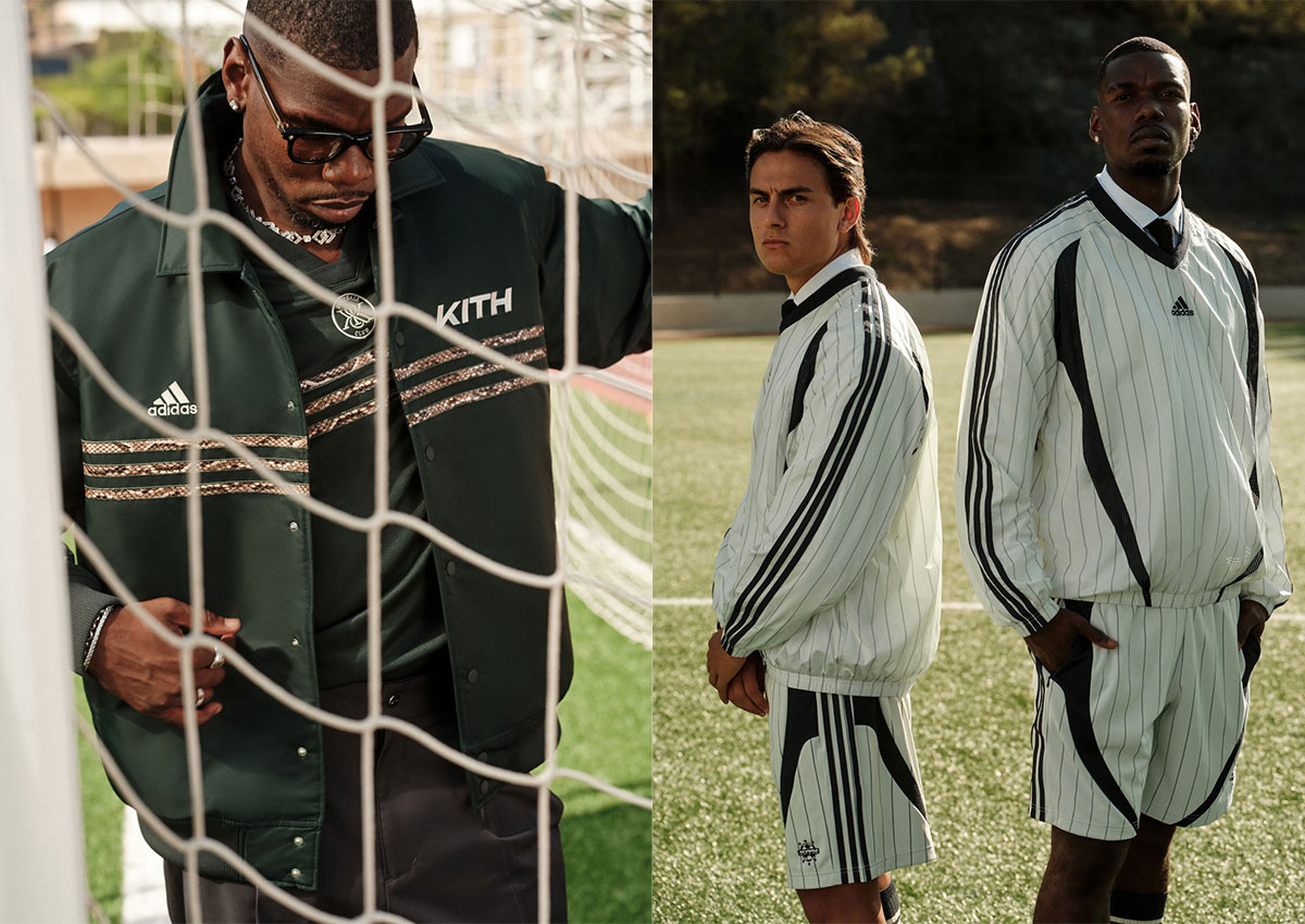 Paul Pogba and Paulo Dybala Lead Kith x adidas Football Fall 2025 Collection