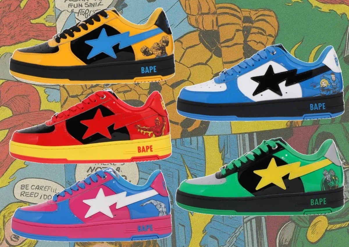 BAPE x Marvel Fantastic Four Collection Releases September 27th