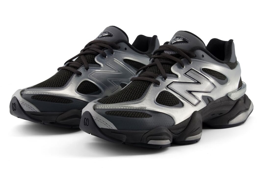 New Balance 9060 X Black Silver U9060ISA