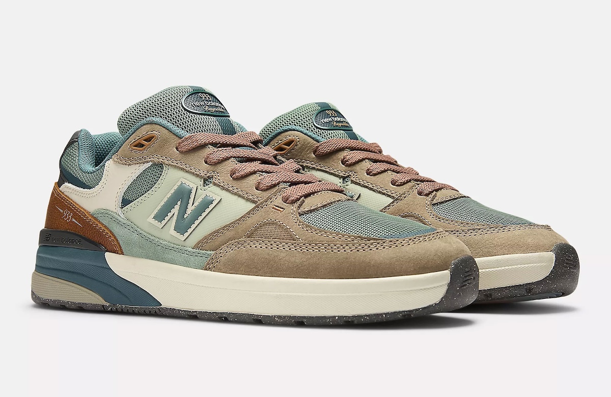 New Balance Numeric Surfaces in “Mushroom/New Spruce”