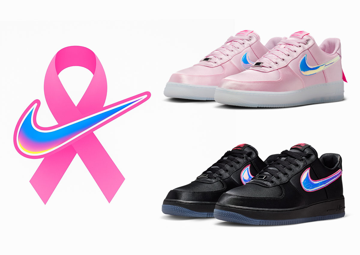 Nike Brings Breast Cancer Awareness With These Air Force 1 Lows