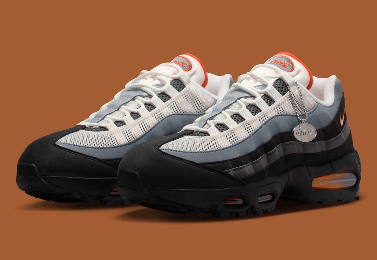 Nike Air Max 95 “Black/Bright Ceramic” Releases Fall 2025 With Air Max Keychain