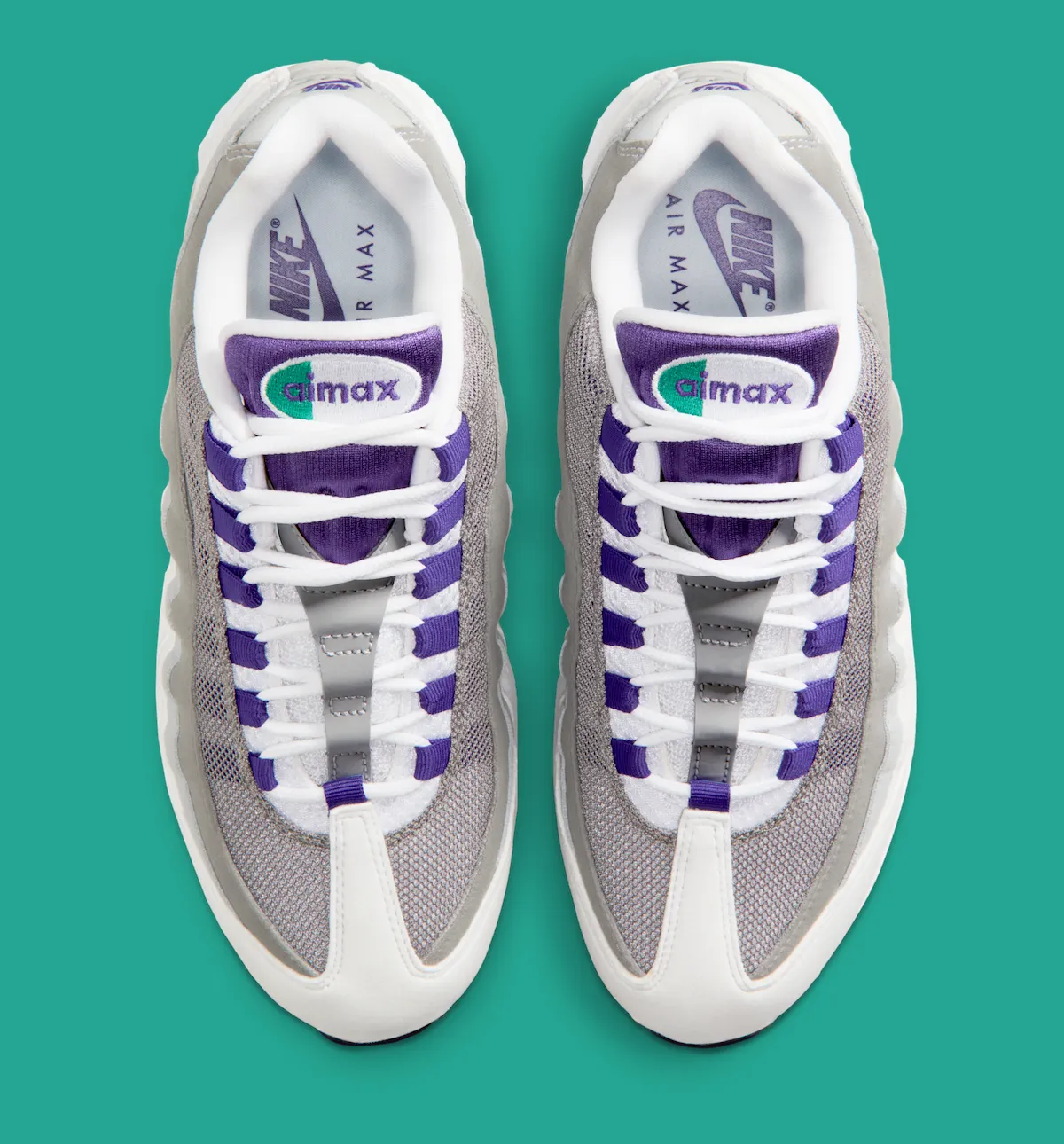 NIKE AIR MAX 95 パープル　グレープ Nike Air Max 95 OG - Court Purple / Wild Grape – Kith