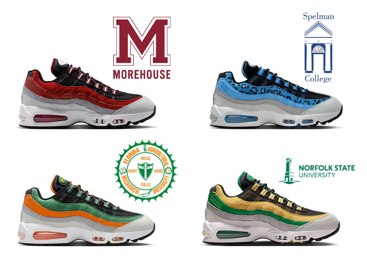 Nike Air Max 95 Yardrunners HBCU Collection Releases October 14th