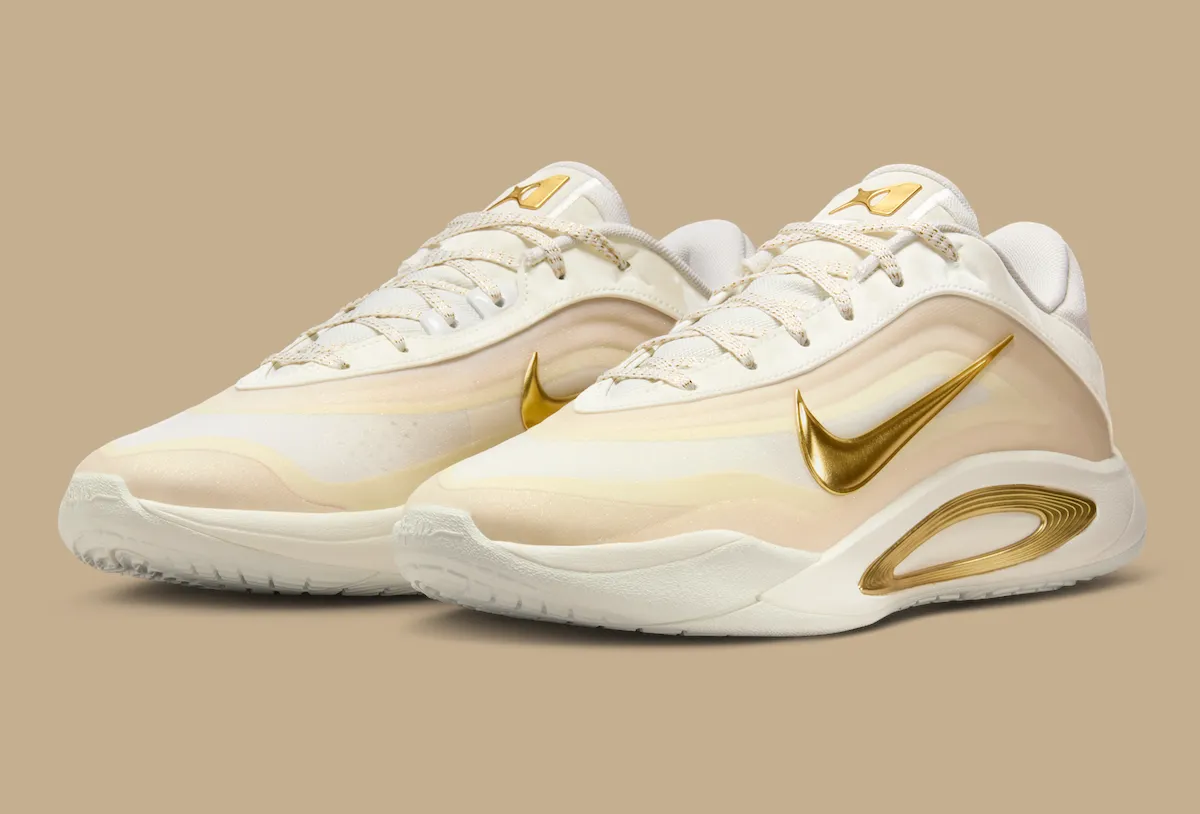 Nike A’One “Sail/Metallic Gold” Releases October 2025