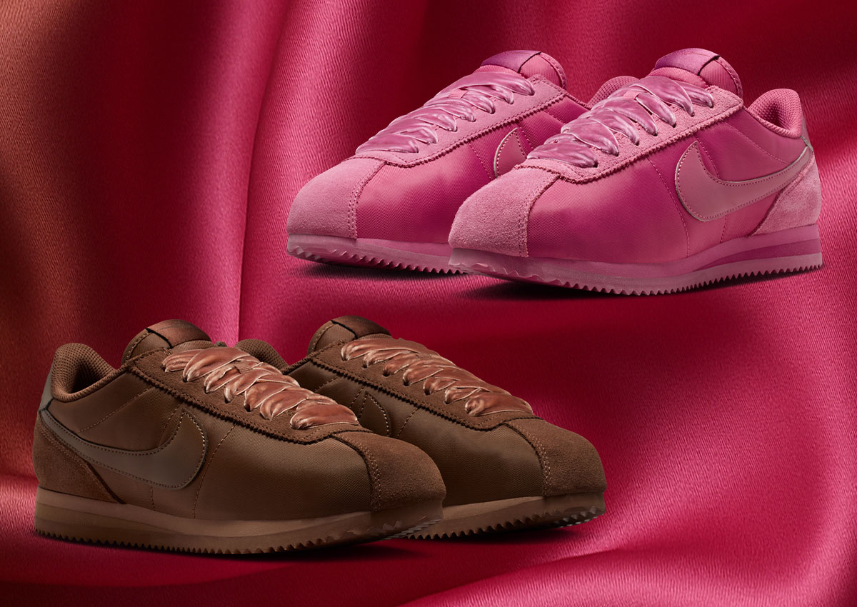 Nike Cortez “Sweet Beet” and “Fauna Brown” Come With Velvet Laces