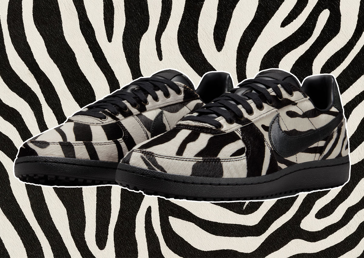 Nike Field General 82 “Zebra” Brings Bold Animal Print To A Classic