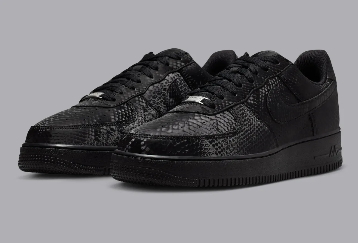 Kobe Bryant x Nike Air Force 1 Low “Triple Black” Releases November 2025