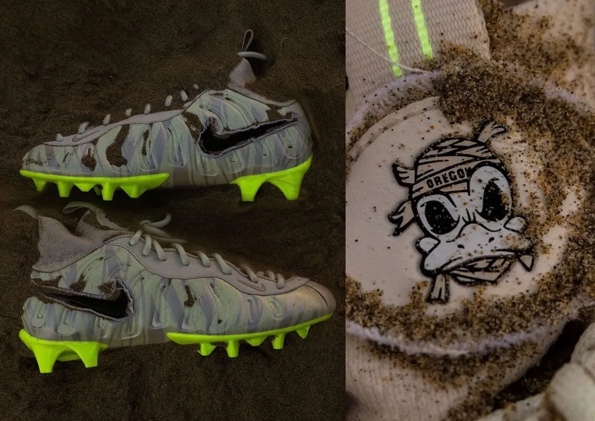 Oregon Ducks Reveal Nike Vaporposite “Mummy Duck” Cleats