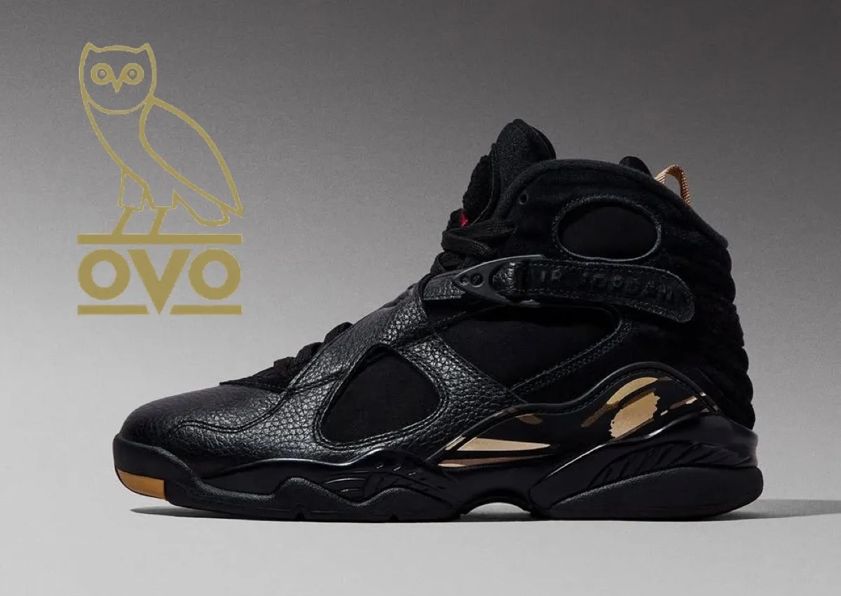 Sneaker Talk: OVO x Air Jordan 8 “Black”
