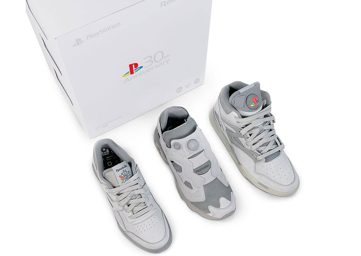 Reebok Celebrates Playstation’s 30th Anniversary With Special Collection