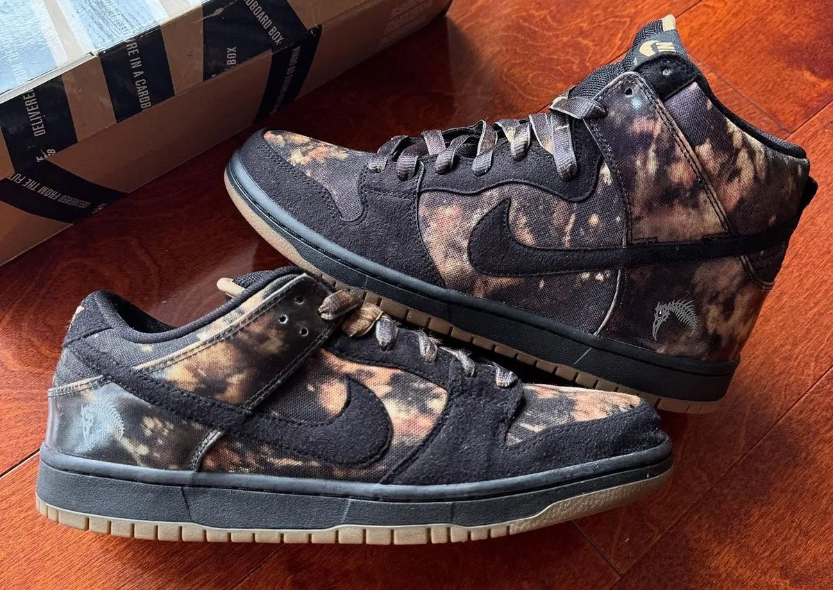 Unseen Pushead x Nike SB Dunk High Samples From 2012 Surface
