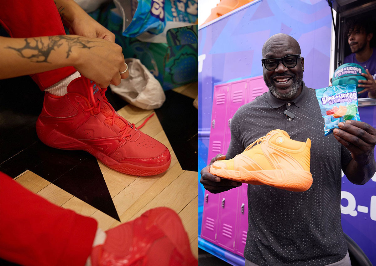 Shaq Turns His Sneakers Into Candy With Shaq-a-licious XL Gummies