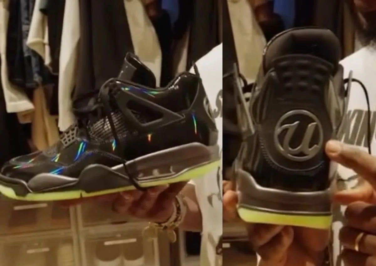 Usher Reveals Air Jordan 4 “Universe” Super Bowl PE
