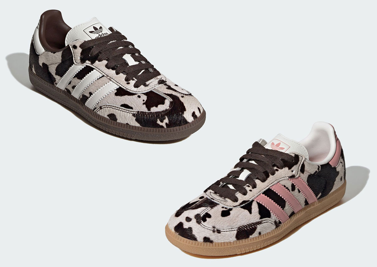 adidas Samba Brings A “Cow Print” Pack To Fall 2025