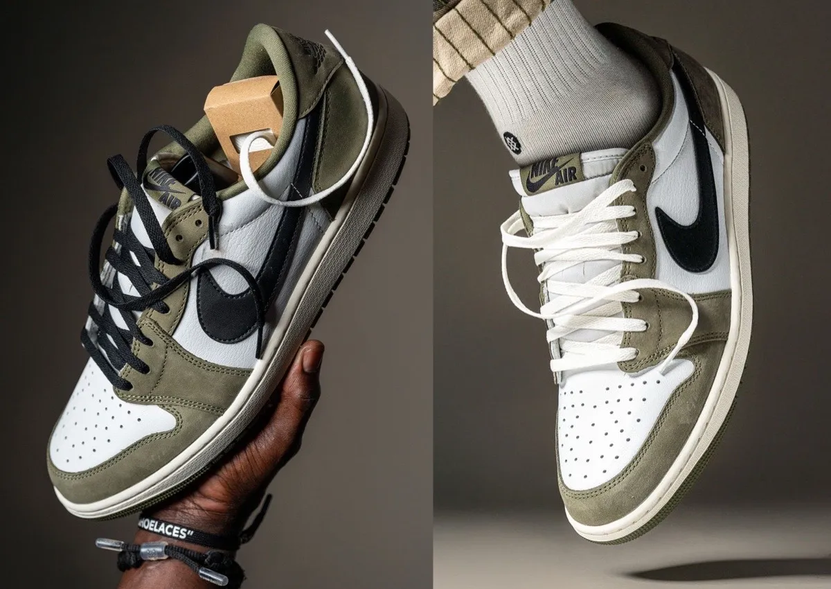 Air Jordan 1 Low OG “Medium Olive” Releases January 2026