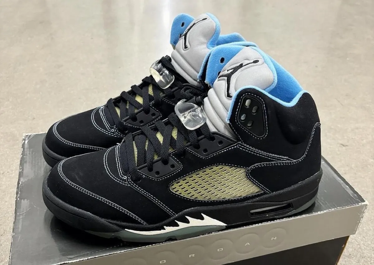 Air Jordan 5 “Black/University Blue” Returns Fall 2026