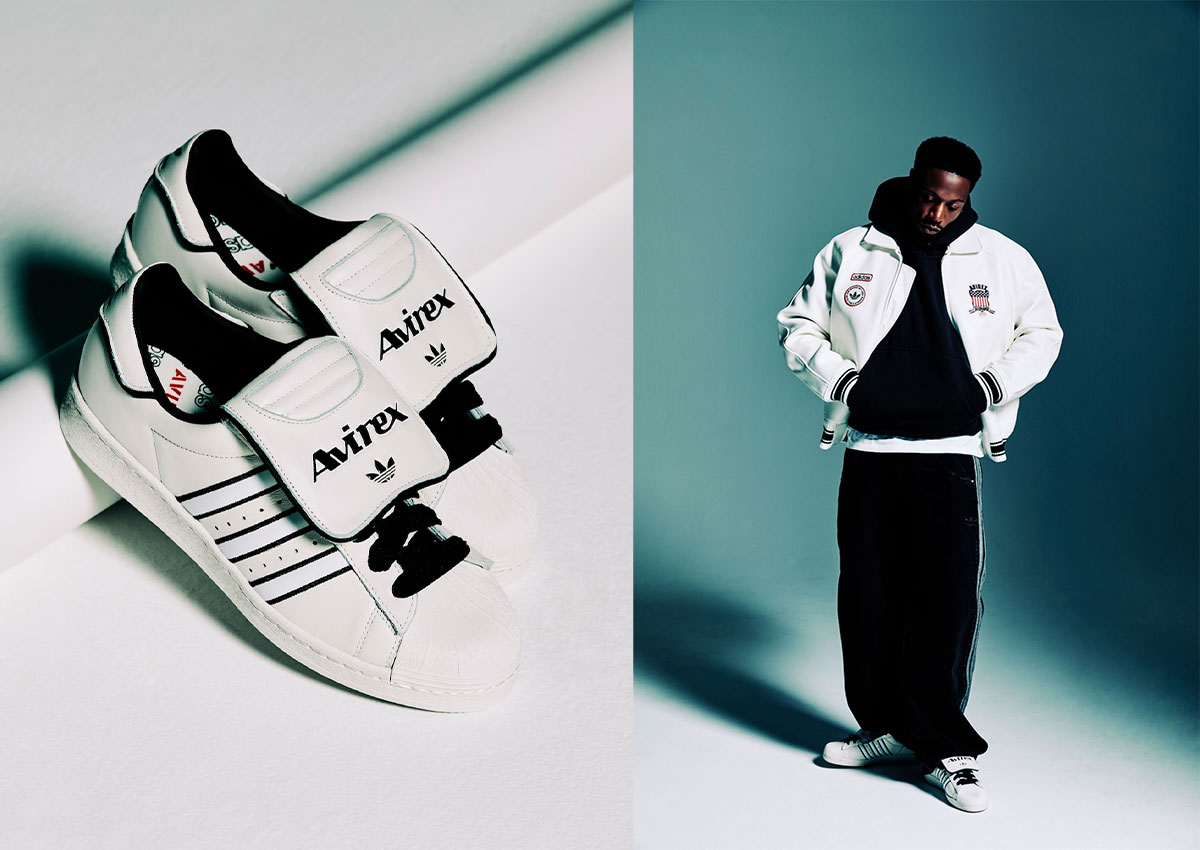 adidas and Avirex Reignite NYC Energy With A Luxe Superstar Makeover