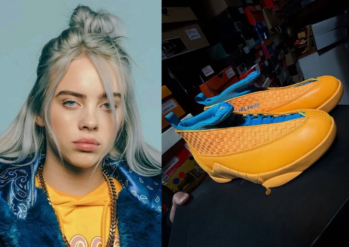 Billie Eilish x Air Jordan 15 Sample Surfaces