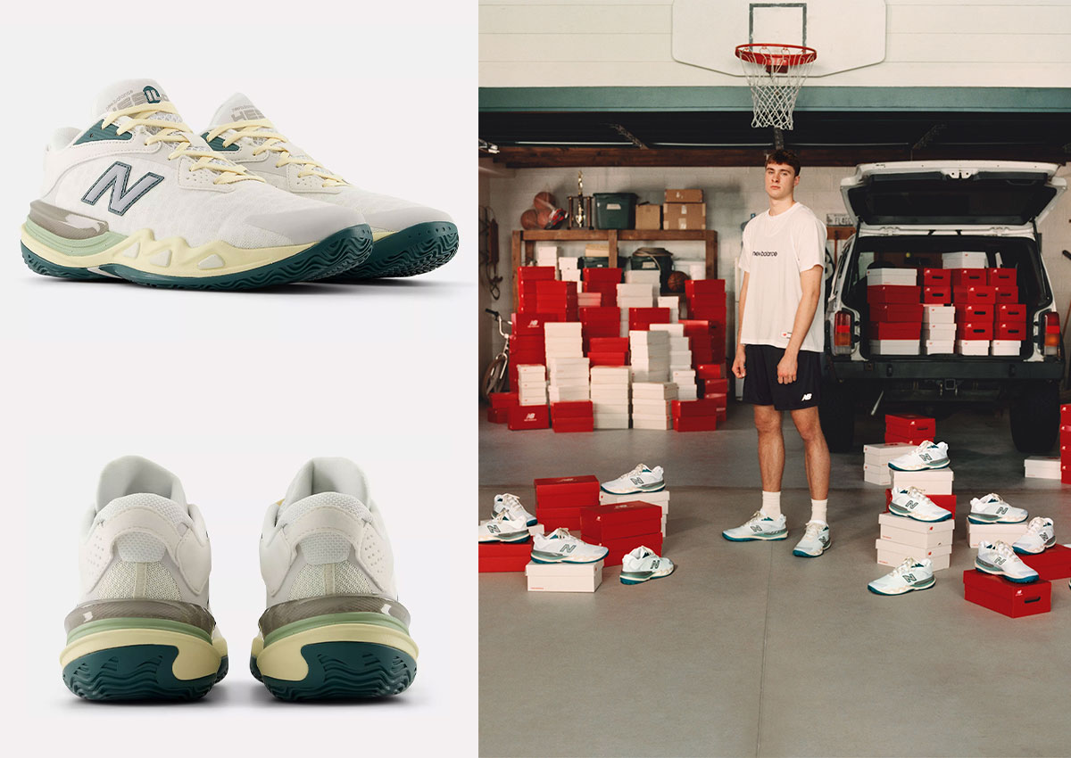 Cooper Flagg x New Balance Hesi Low v2 Channels Maine Roots in Debut Colorway