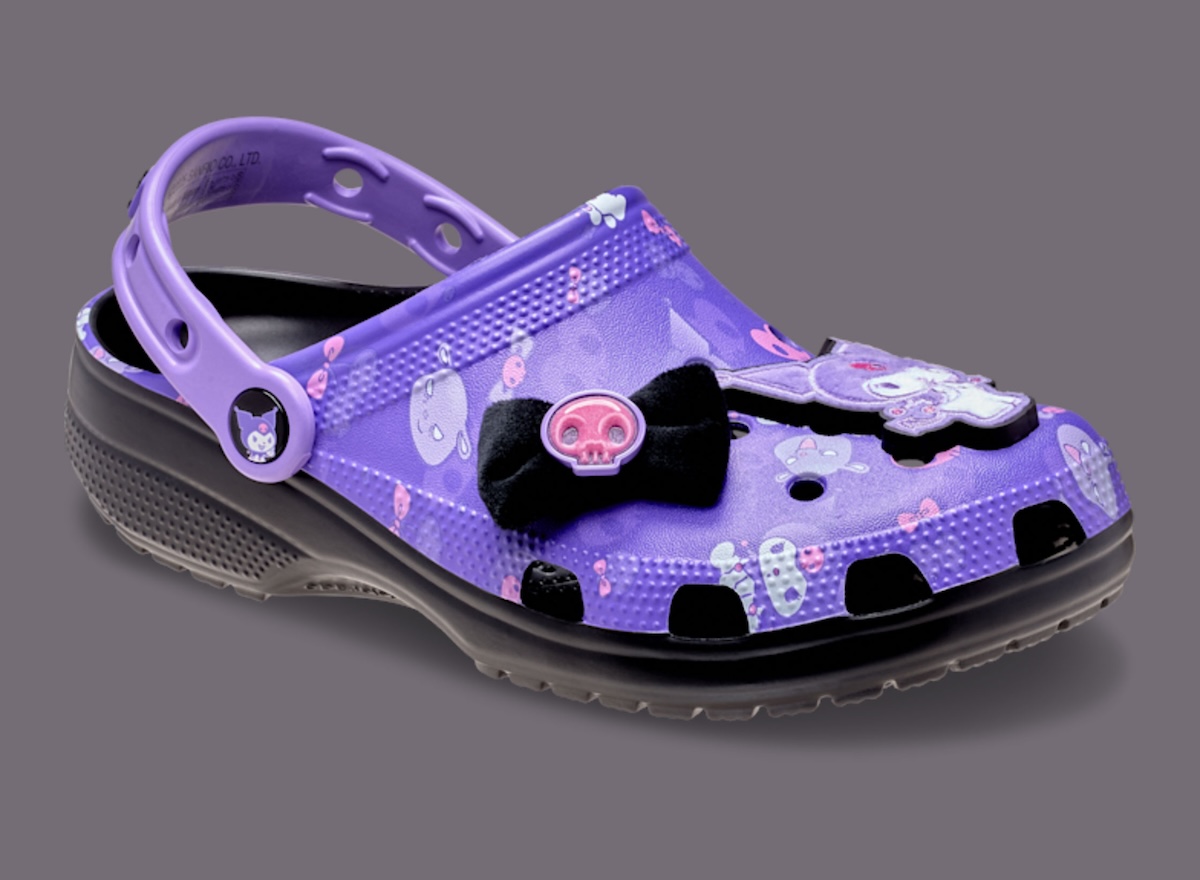 Kuromi x Crocs Classic Clog Brings A Punk Twist This Halloween