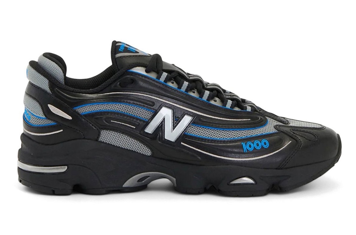 New Balance 1000 “Black/Blue” Returns With Retro Tech Style