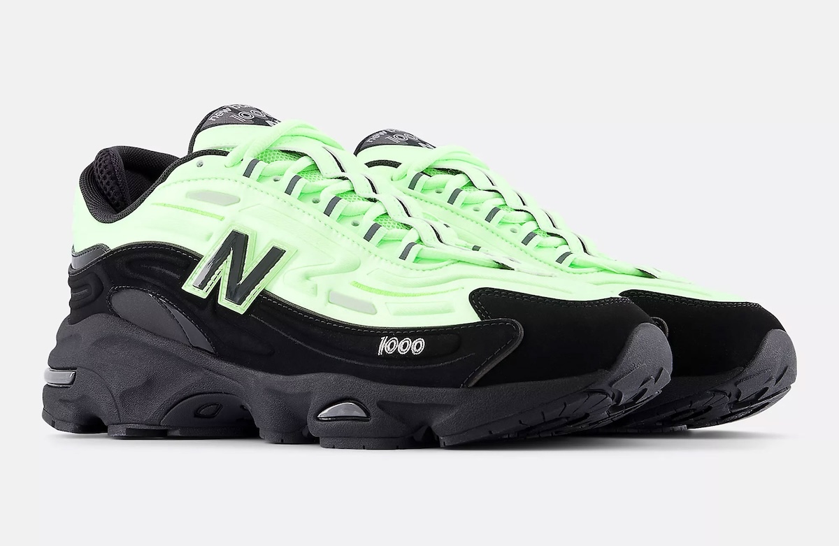 New Balance 1000 Brings Neon Green Into Holiday 2025