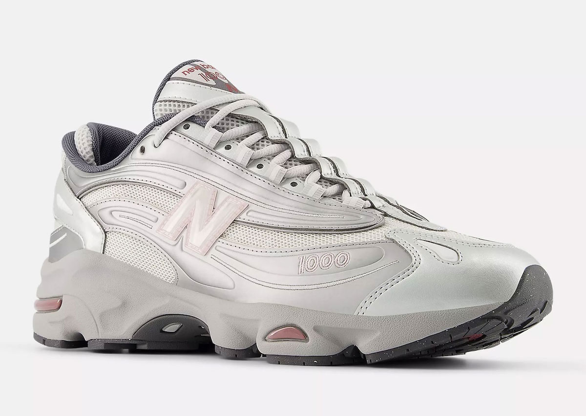 “Silver Metallic” New Balance 1000 Comes With Pops of “Rose Sugar”
